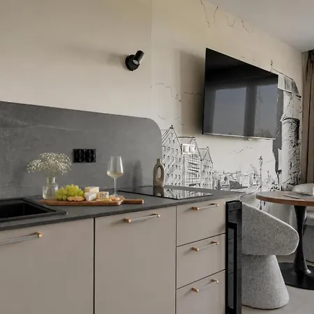 Appartement Bubble - Jacuzzi In The & Parking By Lion Gdańsk